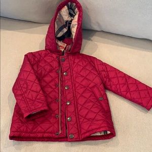 Baby Girl Burberry Coat